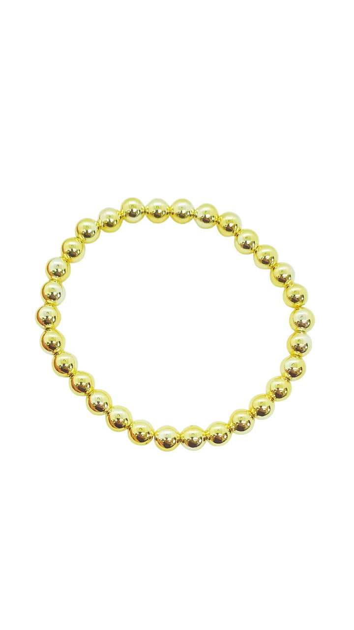 Ms Allure Expanding Gold Bracelet — gold-tone stainless steel bracelet with an elegant, feminine finish.