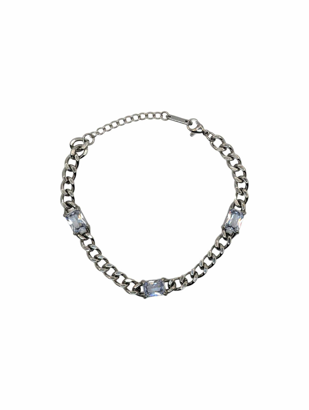 Bezel Chain Bracelet