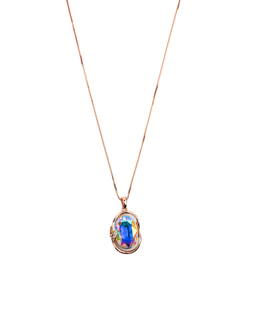 Ms Allure Kind Touch Set — rose-gold tone crystal coordinated jewellery set with an elegant, feminine finish.