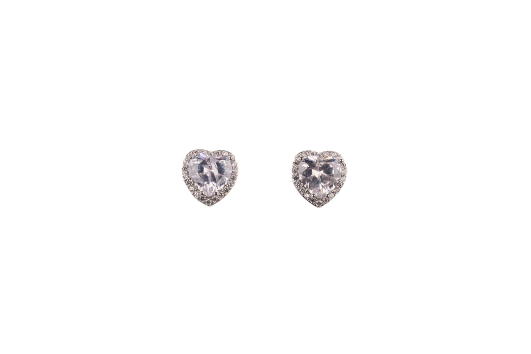 Ms Allure Celine Earrings — silver-tone cubic zirconia earrings with an elegant, feminine finish.