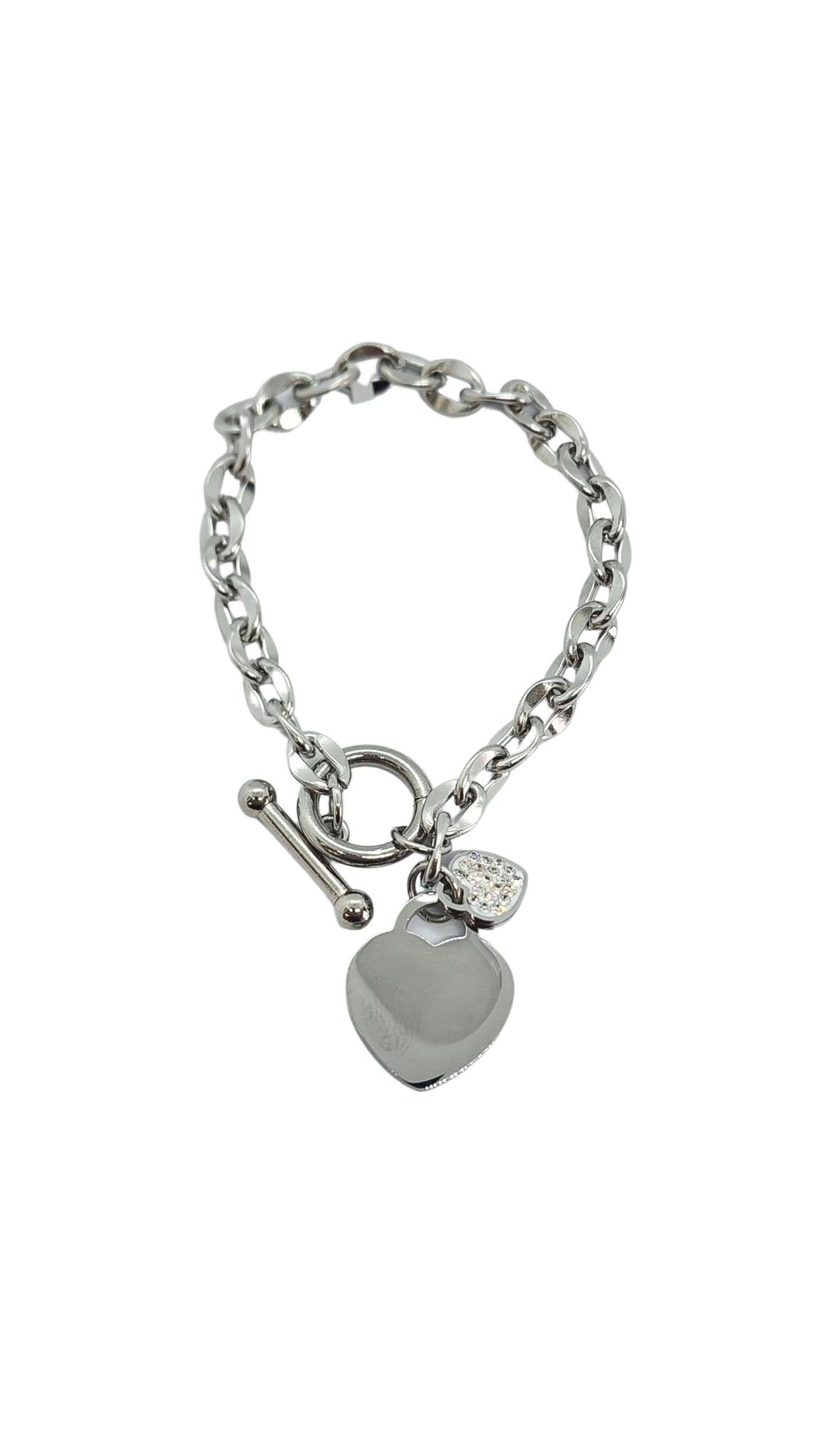 Ms Allure Spare My Heart Bracelet — gold-tone stainless steel bracelet with an elegant, feminine finish.