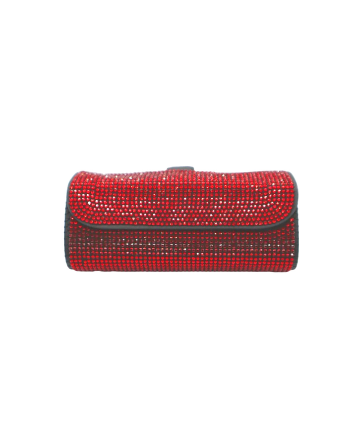 Ms Allure Eye Candy Glasses Case — black crystal fashion eyewear with an elegant, feminine finish.