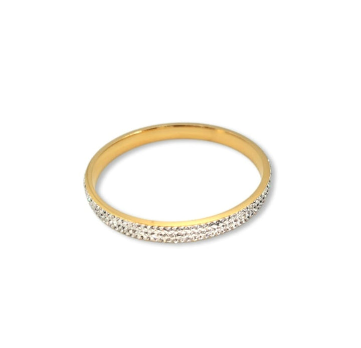 Ms Allure Signature Sparkle Bracelet — gold-tone Austrian crystal bracelet with an elegant, feminine finish.