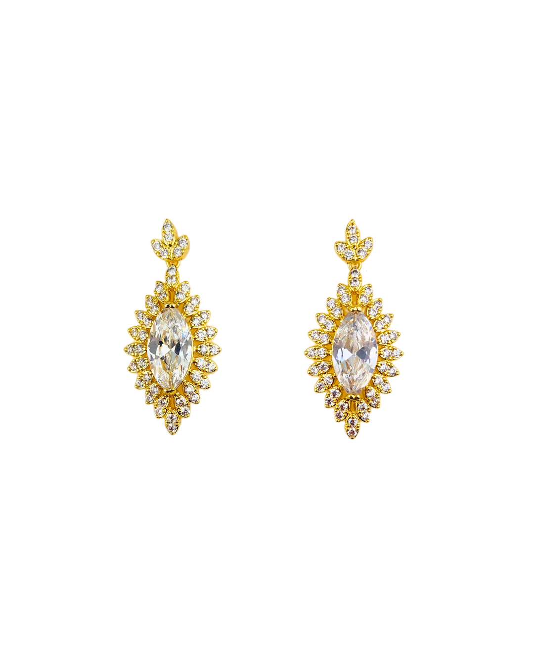 Ms Allure Elegant Light Set — gold-tone cubic zirconia coordinated jewellery set with an elegant, feminine finish.