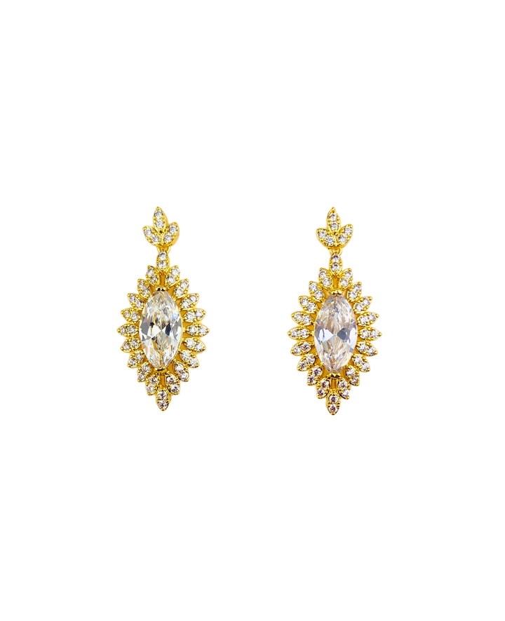 Ms Allure Elegant Light Set — gold-tone cubic zirconia coordinated jewellery set with an elegant, feminine finish.