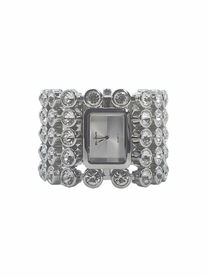 Ms Allure Opening Night Watch — gold-tone cubic zirconia watch with an elegant, feminine finish.