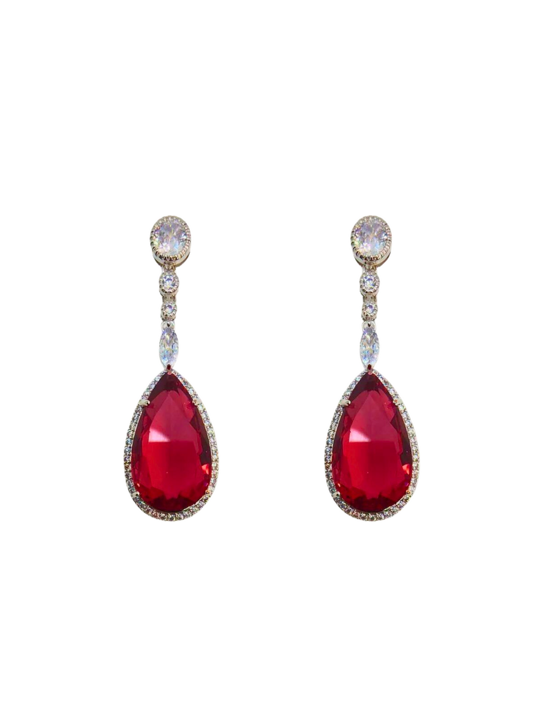 Ruby Earrings