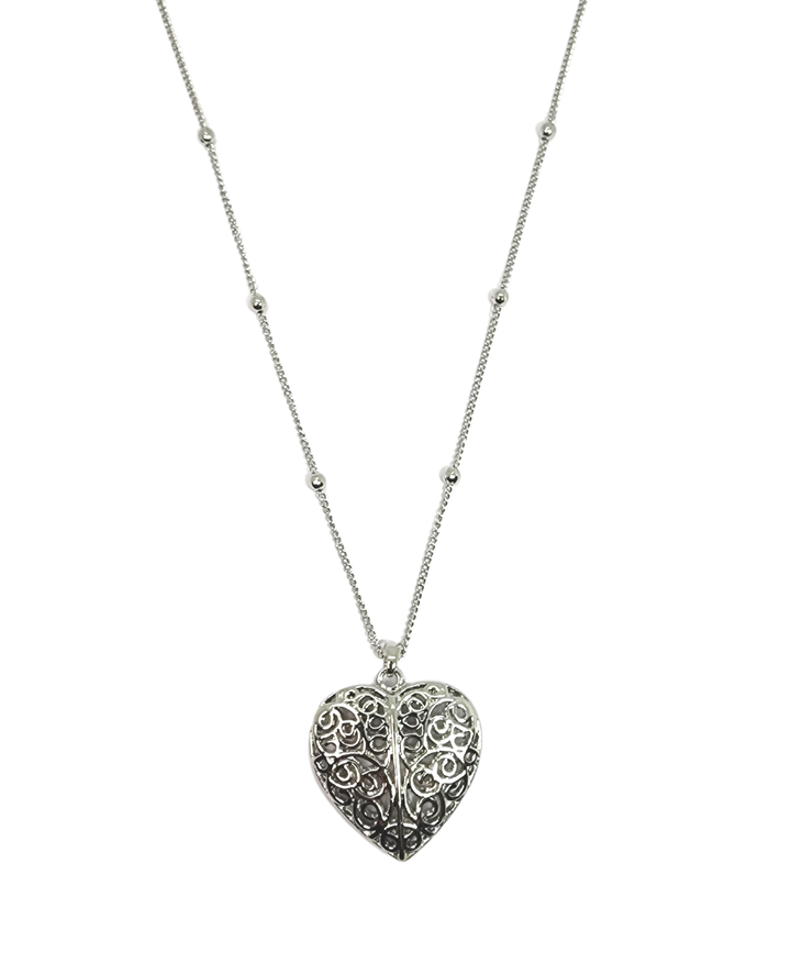 Ms Allure Love Story Necklace — gold-tone necklace with an elegant, feminine finish.