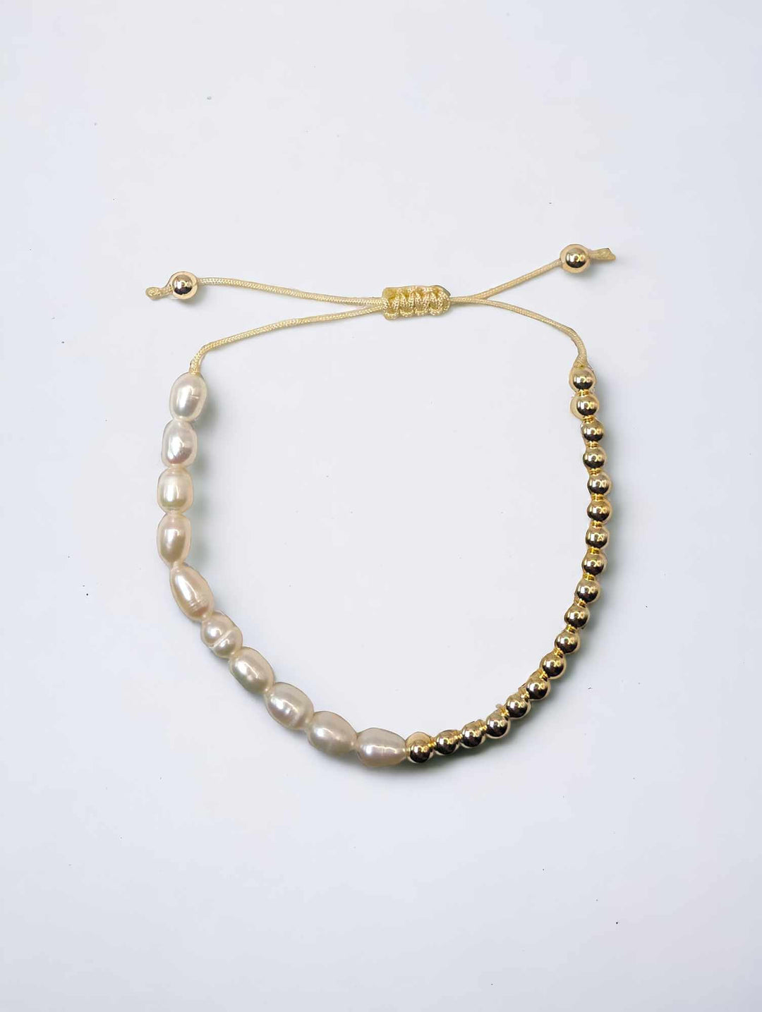 Ms Allure Sebastian Bracelet — gold-tone freshwater pearl bracelet with an elegant, feminine finish.
