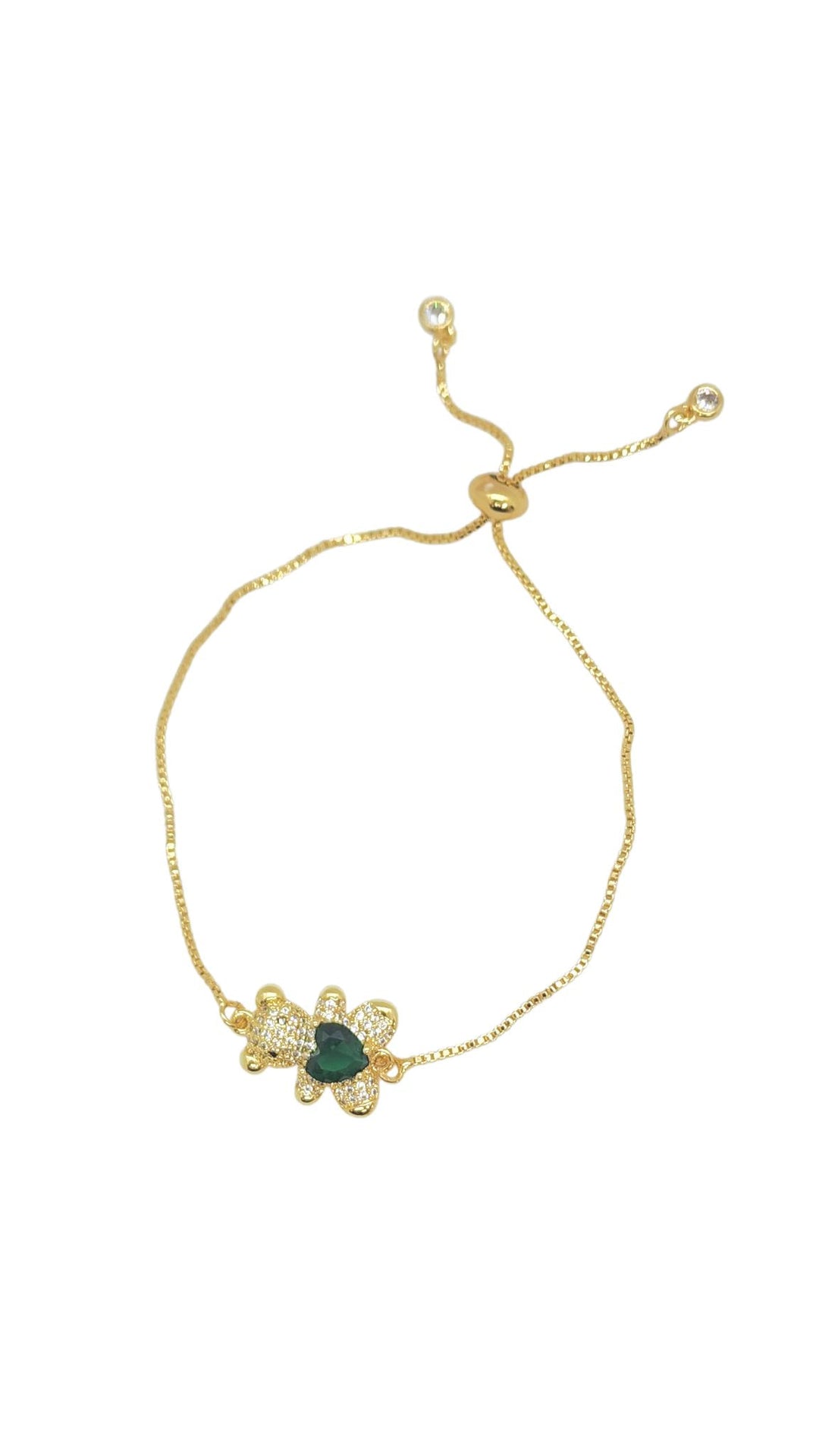 Ms Allure Teddy Love Bracelet — gold-tone bracelet with an elegant, feminine finish.
