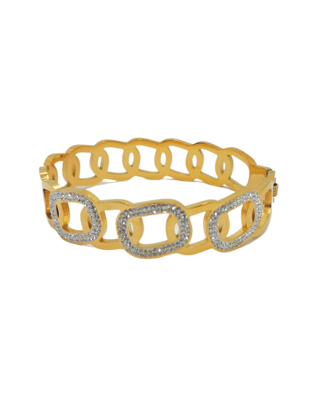 Ms Allure My Oh My Bracelet — silver-tone cubic zirconia bracelet with an elegant, feminine finish.