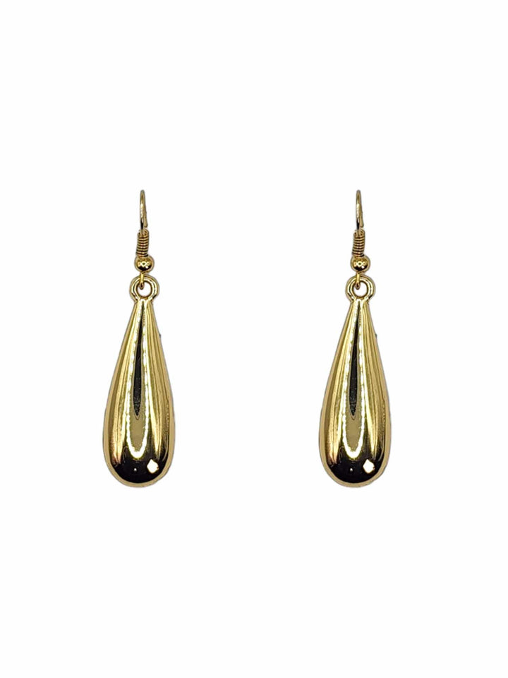 Ms Allure Every Way Drop Earrings — gold-tone stainless steel earrings with an elegant, feminine finish.