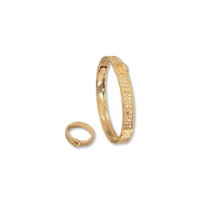 Ms Allure Goddess Of Jordan Set — silver-tone coordinated jewellery set with an elegant, feminine finish.