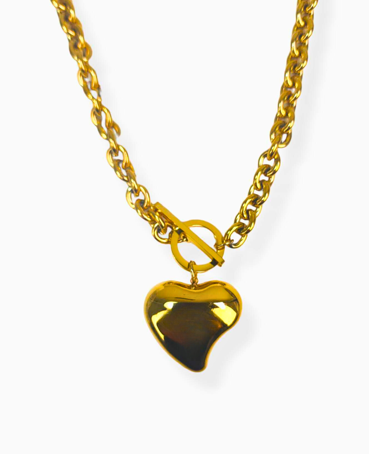 Floating Hearts Necklace