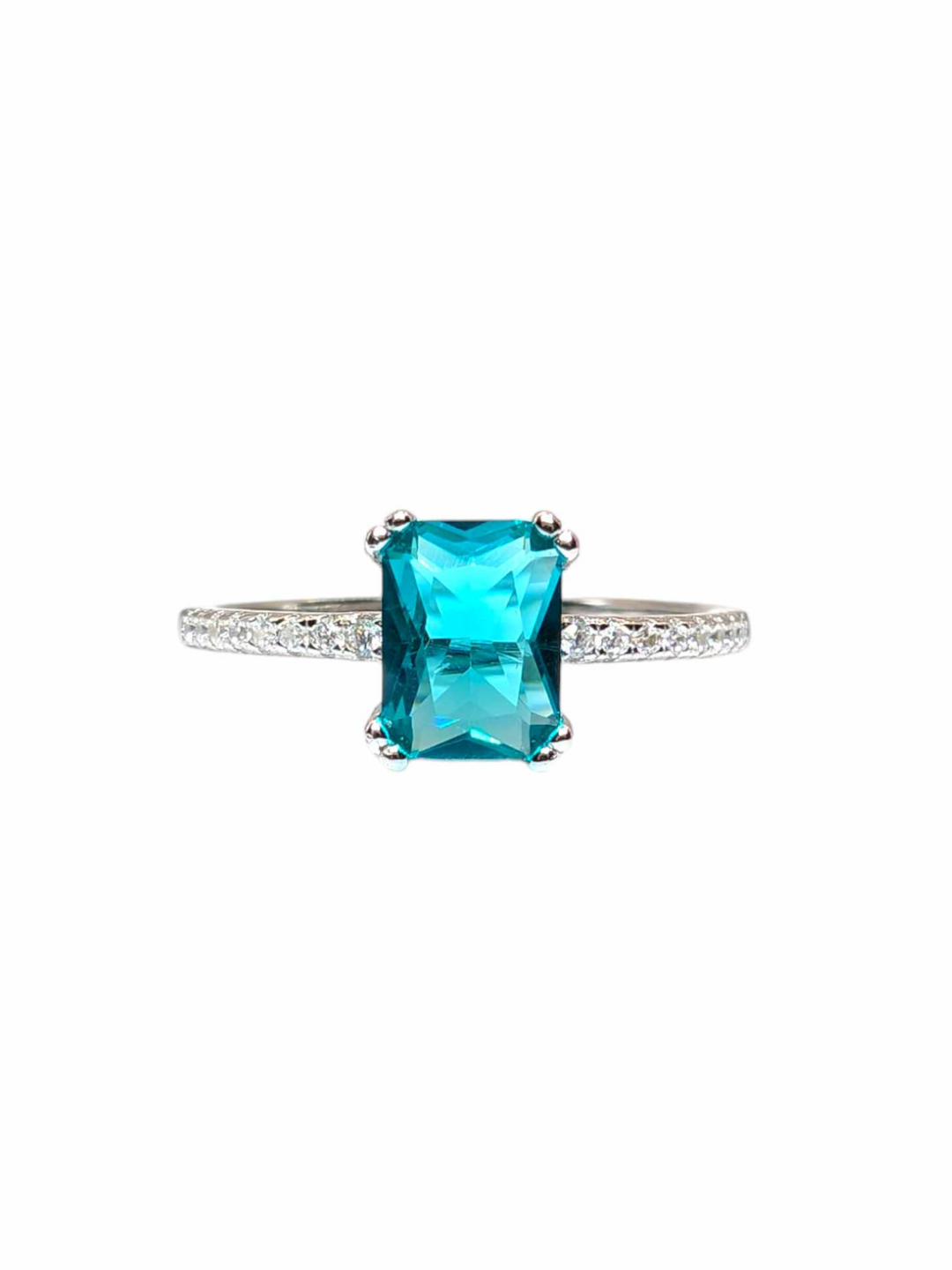 Ms Allure Misty Ring — purple cubic zirconia ring with an elegant, feminine finish.