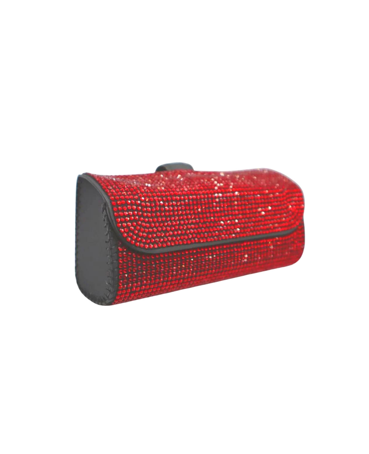 Ms Allure Eye Candy Glasses Case — black crystal fashion eyewear with an elegant, feminine finish.