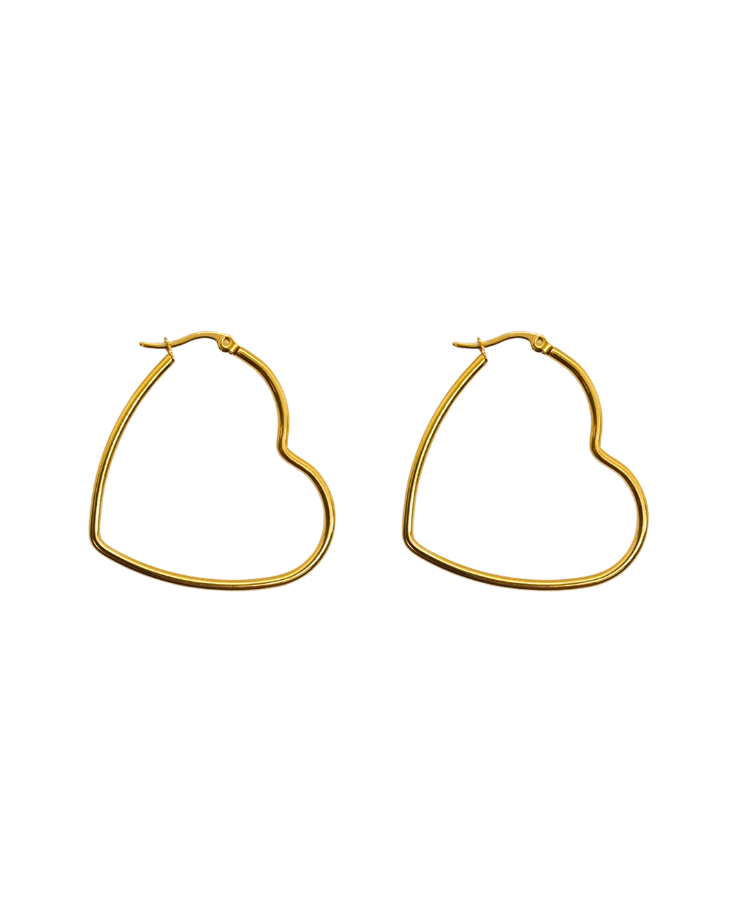 Ms Allure Big Heart Earrings — rose-gold tone earrings with an elegant, feminine finish.