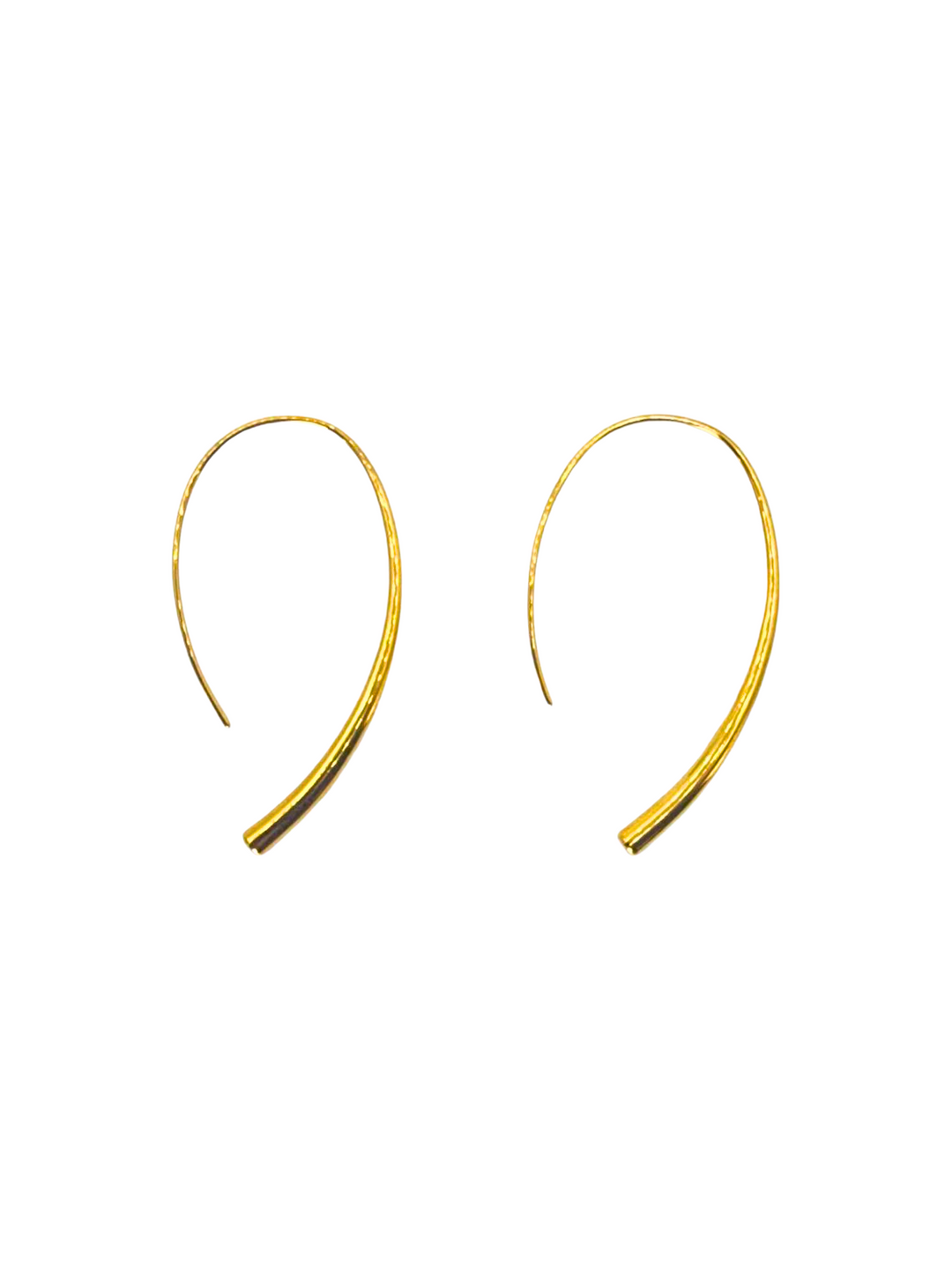 Ms Allure Trend Setting Earrings — gold-tone stainless steel earrings with an elegant, feminine finish.