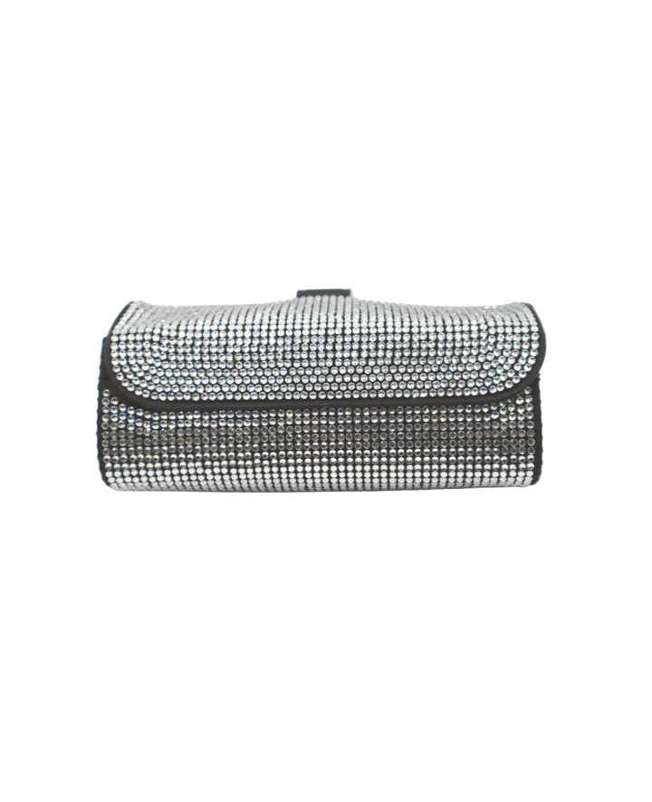 Ms Allure Eye Candy Glasses Case — black crystal fashion eyewear with an elegant, feminine finish.