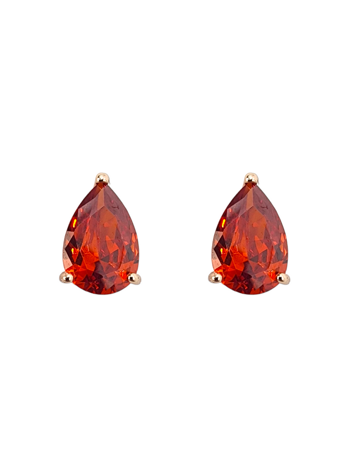 Ms Allure Finer Things Earrings — champagne and gold-tone cubic zirconia earrings with an elegant, feminine finish.