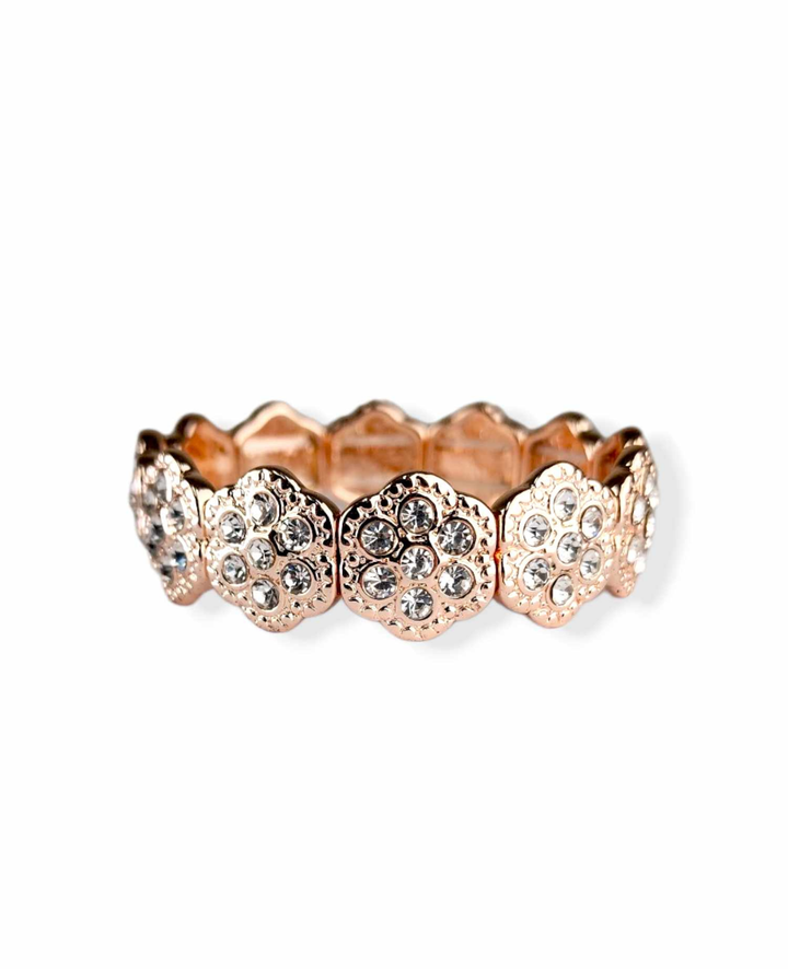 Ms Allure Divine Wisdom Bracelet — gold-tone stainless steel bracelet with an elegant, feminine finish.