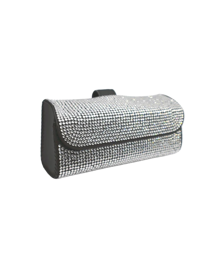 Ms Allure Eye Candy Glasses Case — black crystal fashion eyewear with an elegant, feminine finish.