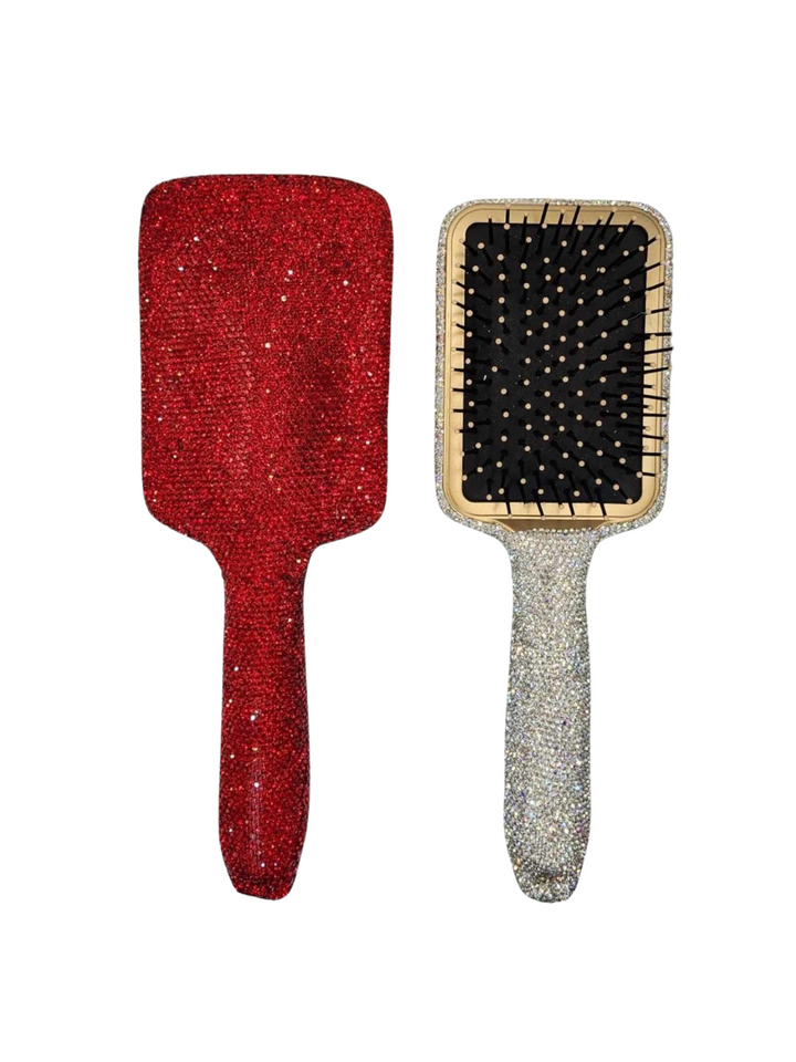 Ms Allure Rapunzel Brush — red crystal product product image.