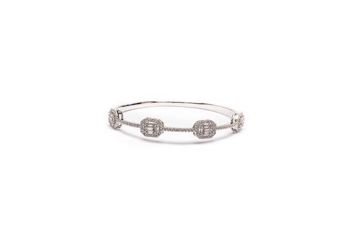Ms Allure It's Paris Bracelet — silver-tone cubic zirconia bracelet with an elegant, feminine finish.