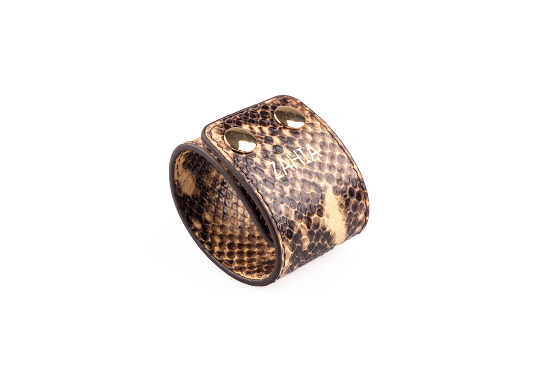 Ms Allure Time for Africa Handbag — leather handbag with an elegant, feminine finish.