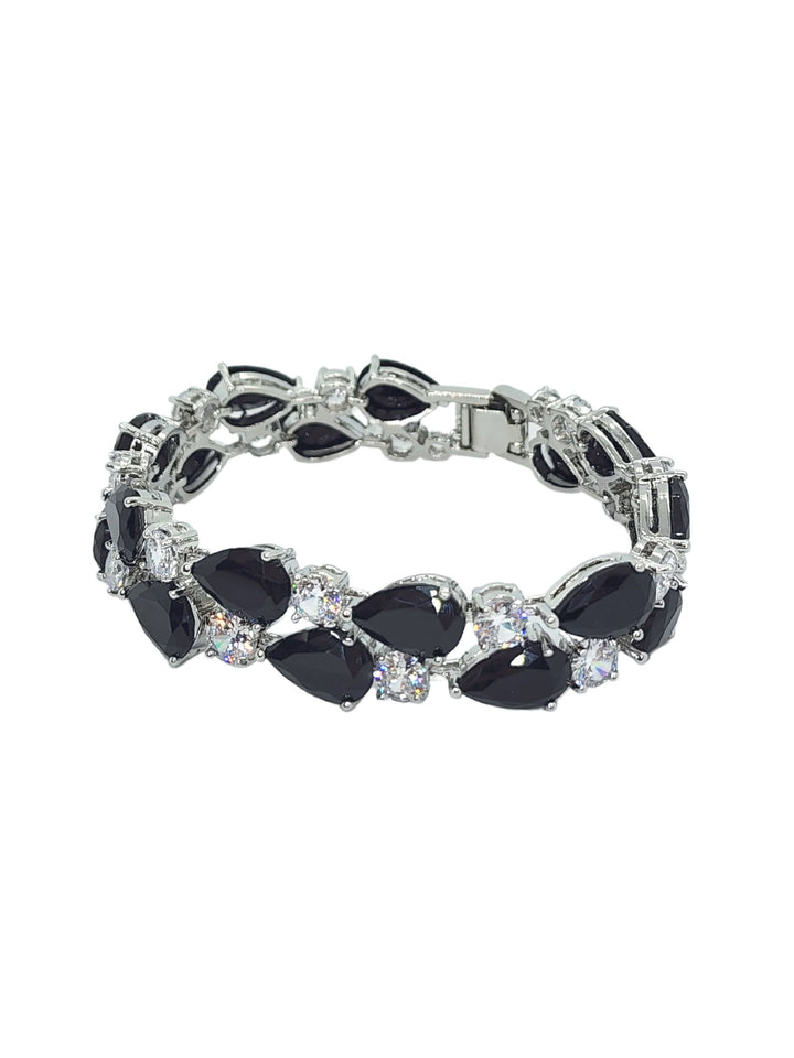 Ms Allure Hollywood Drive Bracelet — green and rose-gold tone bracelet with an elegant, feminine finish.