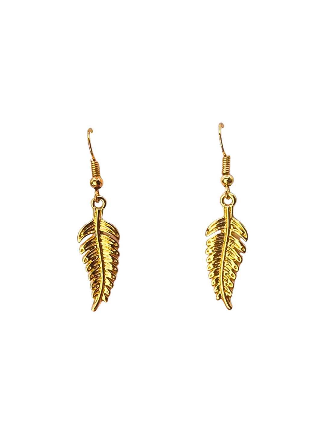 Ms Allure Fly Free Earrings — gold-tone stainless steel earrings with an elegant, feminine finish.