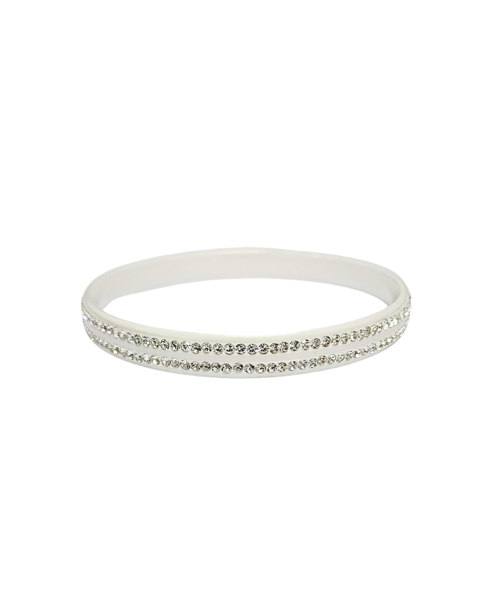 Ms Allure Alluring Bracelet — black cubic zirconia bracelet with an elegant, feminine finish.