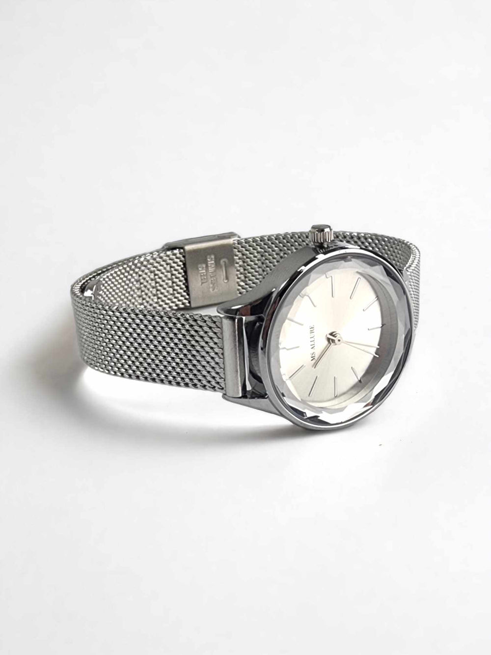 Ms Allure Watch Me Watch — gold-tone stainless steel watch with an elegant, feminine finish.