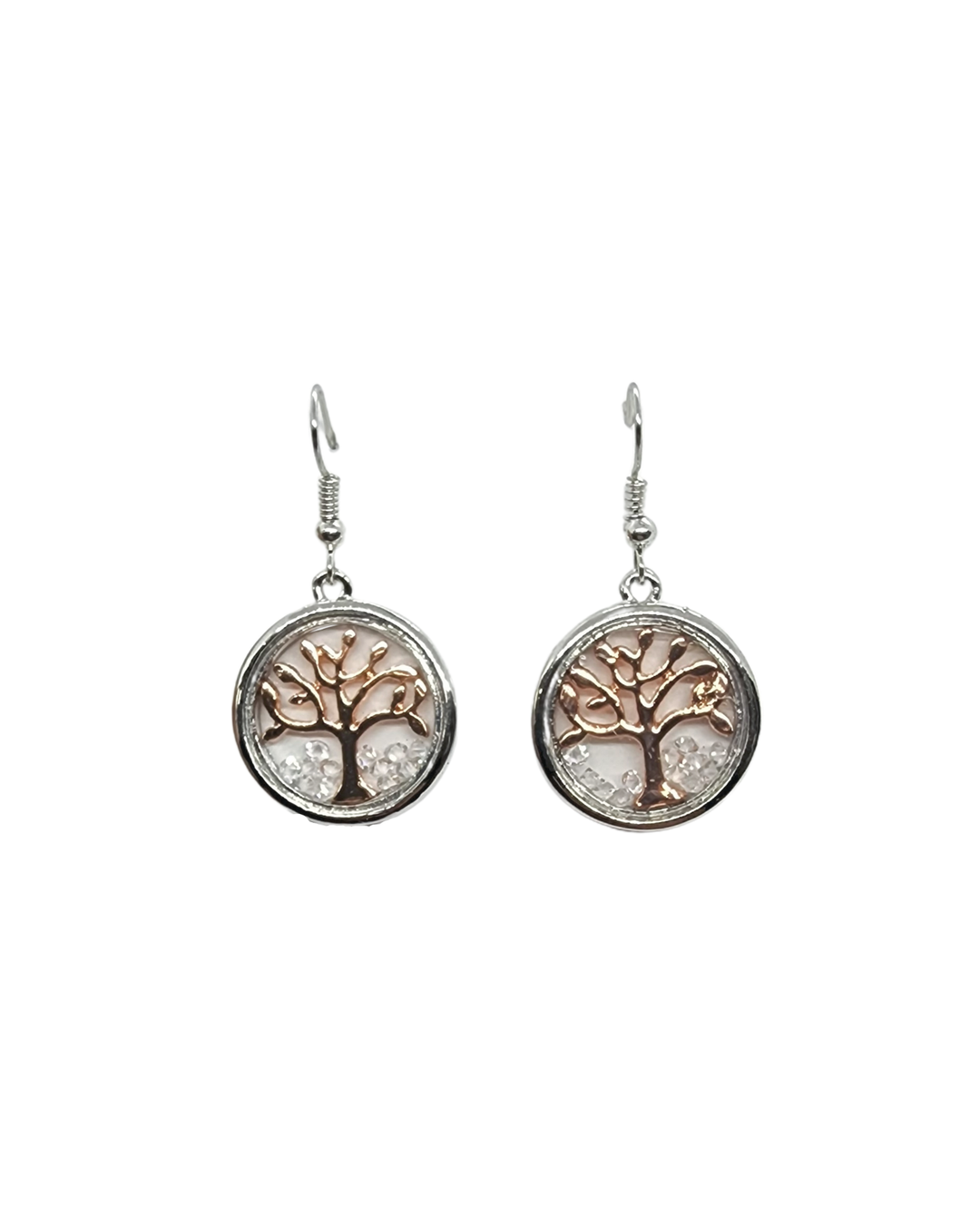 Ms Allure Brought Together Earrings — rose-gold tone earrings with an elegant, feminine finish.