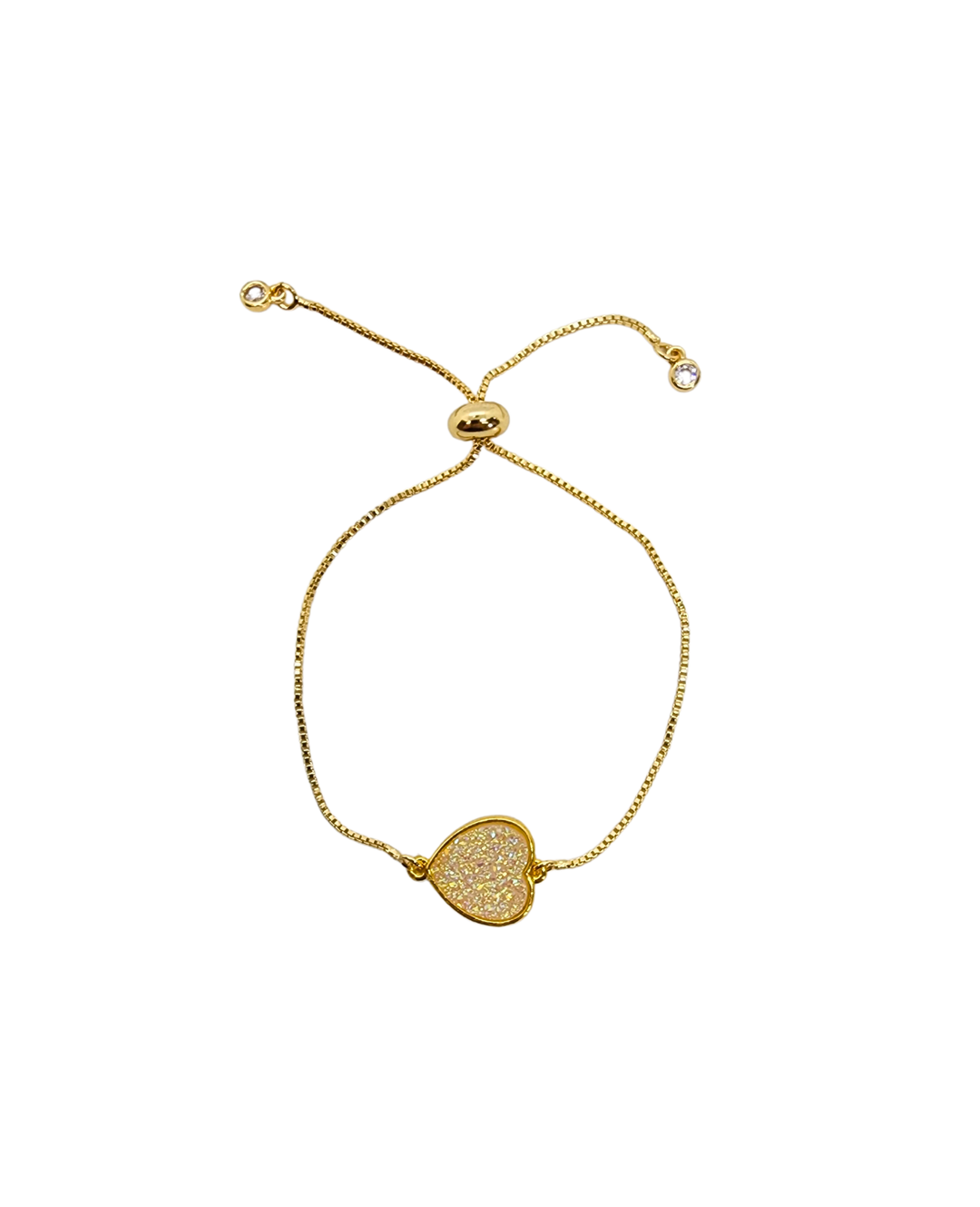 Ms Allure Heart In Stars Bracelet — gold-tone bracelet with an elegant, feminine finish.