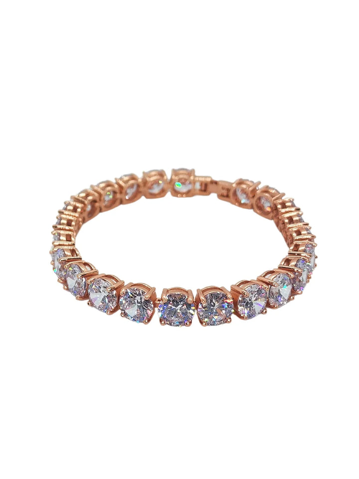 Ms Allure Bel-Air Bracelet (Rose Gold, Gold, Silver) — rose-gold tone cubic zirconia bracelet with an elegant, feminine finish.